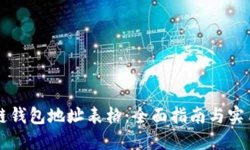 区块链钱包地址表格：全面指南与实用技巧